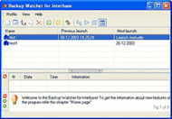 InterBase Backup Watcher screenshot